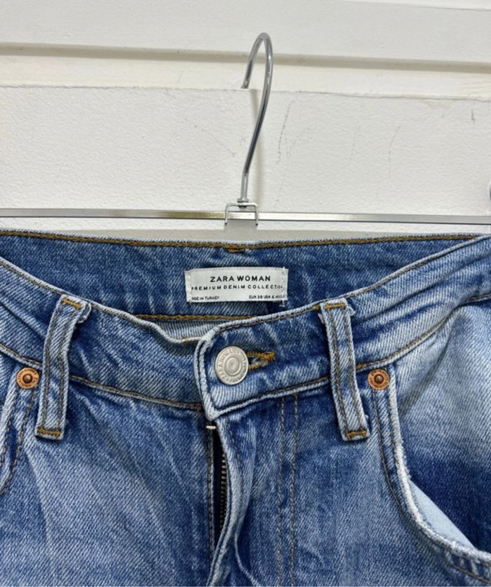 Jean troué Zara taille 38 - photo numéro 5