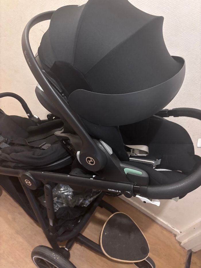 Cybex gazelle S + cosy Cloud G + accessoires - photo numéro 2