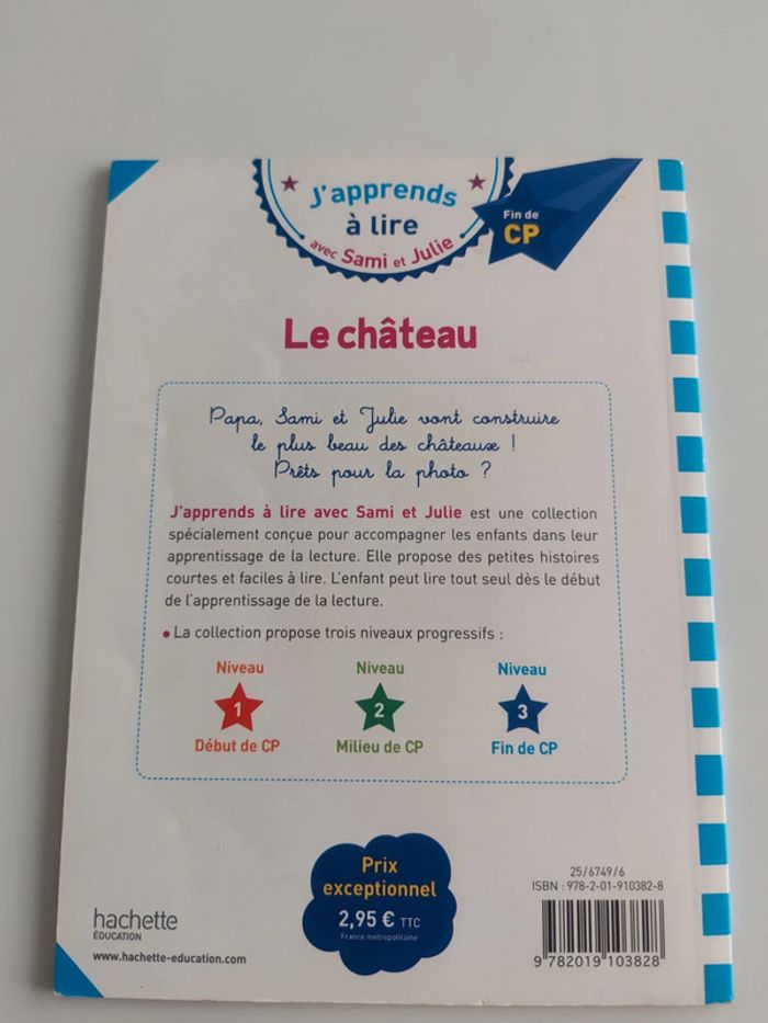 Livre j'apprends à lire avec Sami et Julie - photo numéro 2