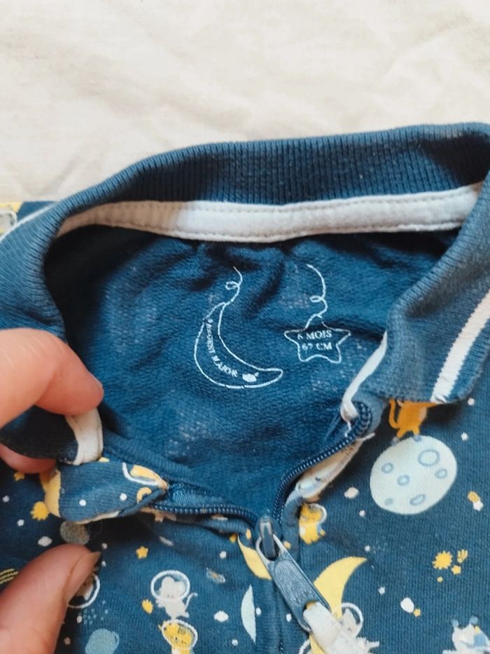 Pyjama lune et planètes - photo numéro 3