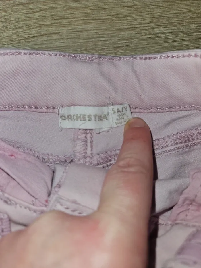 Lot de 3 short en jean 5 ans filles - photo numéro 4
