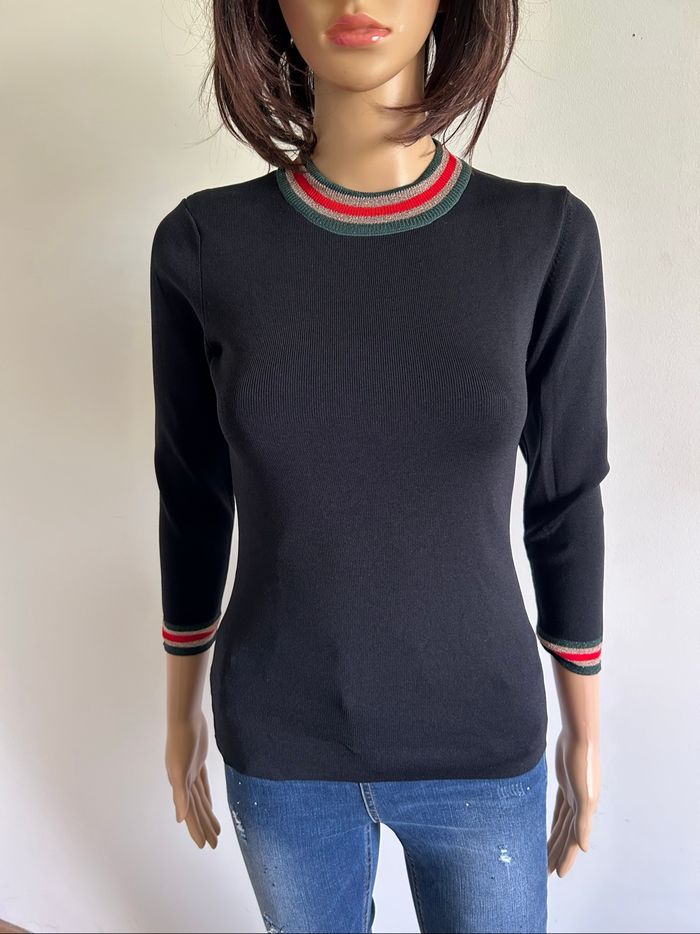 Pull noir et pailleté Morgan taille XS jamais porté