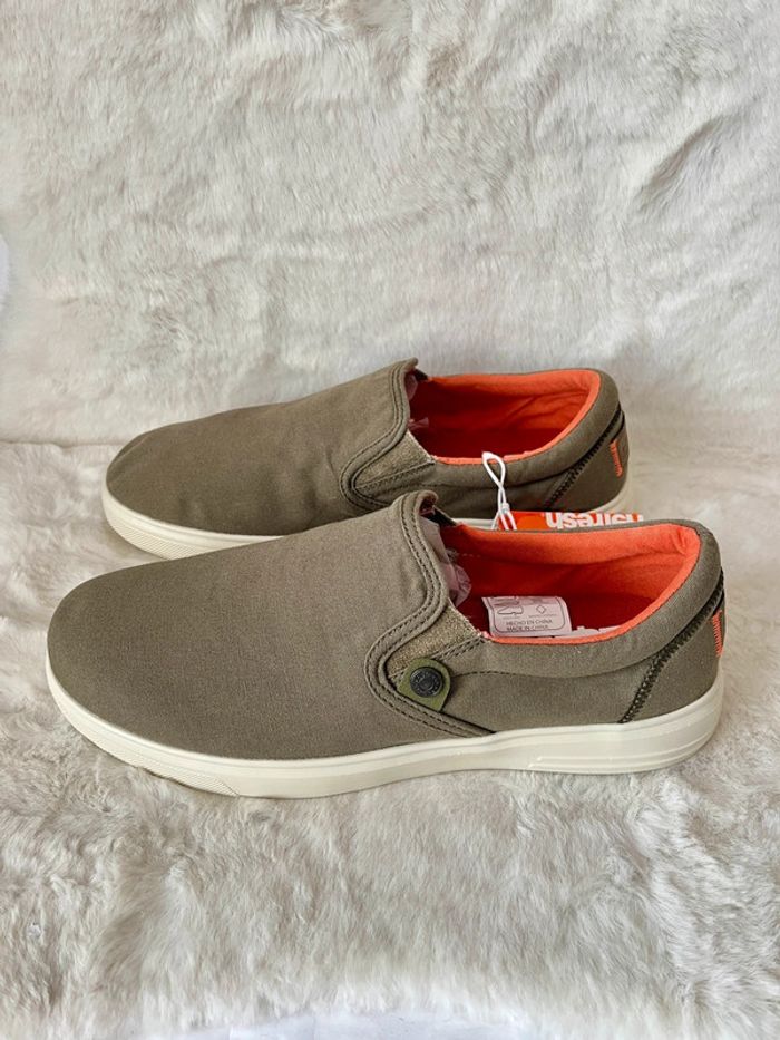 Baskets kaki et corail refresh pointure 42 - photo numéro 2