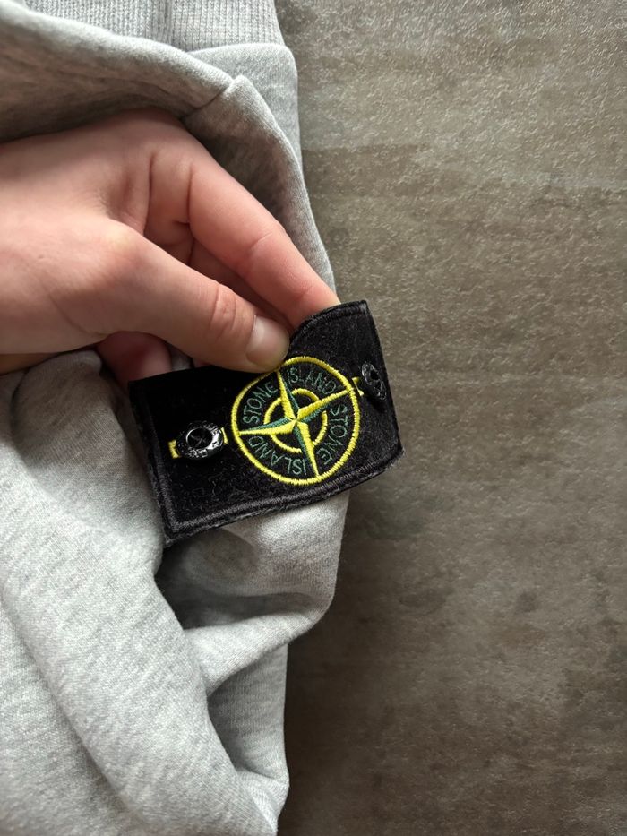Pull Stone Island Grey - photo numéro 5