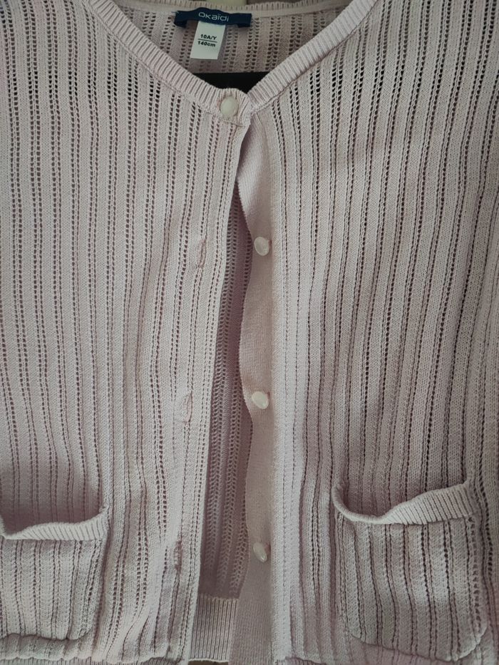 Joli Gilet rose - photo numéro 2