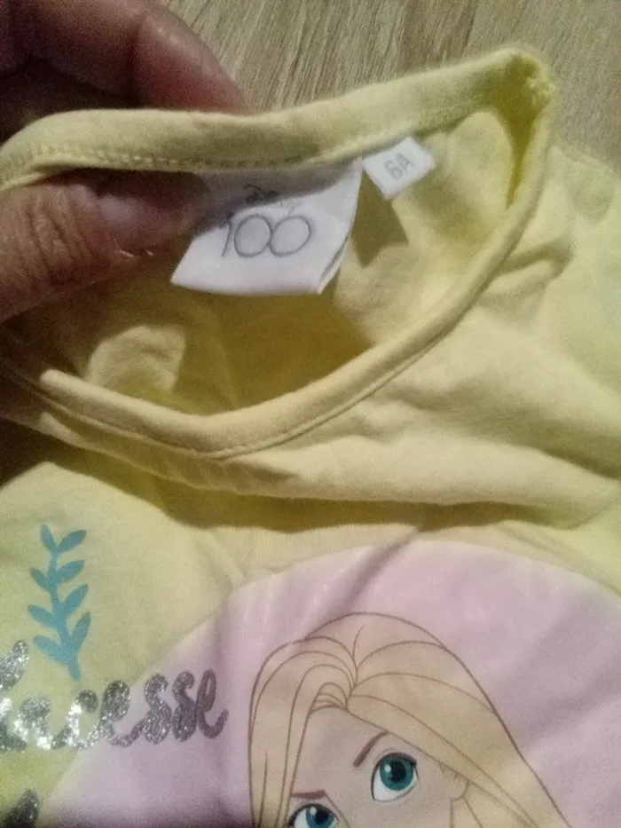 T shirt raiponce Disney - photo numéro 3