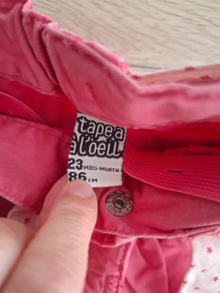 Lot de 2 pantalons légers tape à l'oeil/obaibi 2ans - photo numéro 6