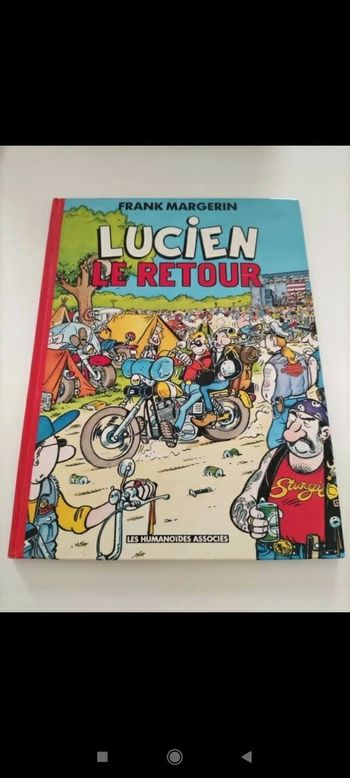 Livre Lucien le retour