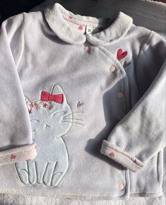 lot 7 articles bébé fille t. 9 mois - photo numéro 6