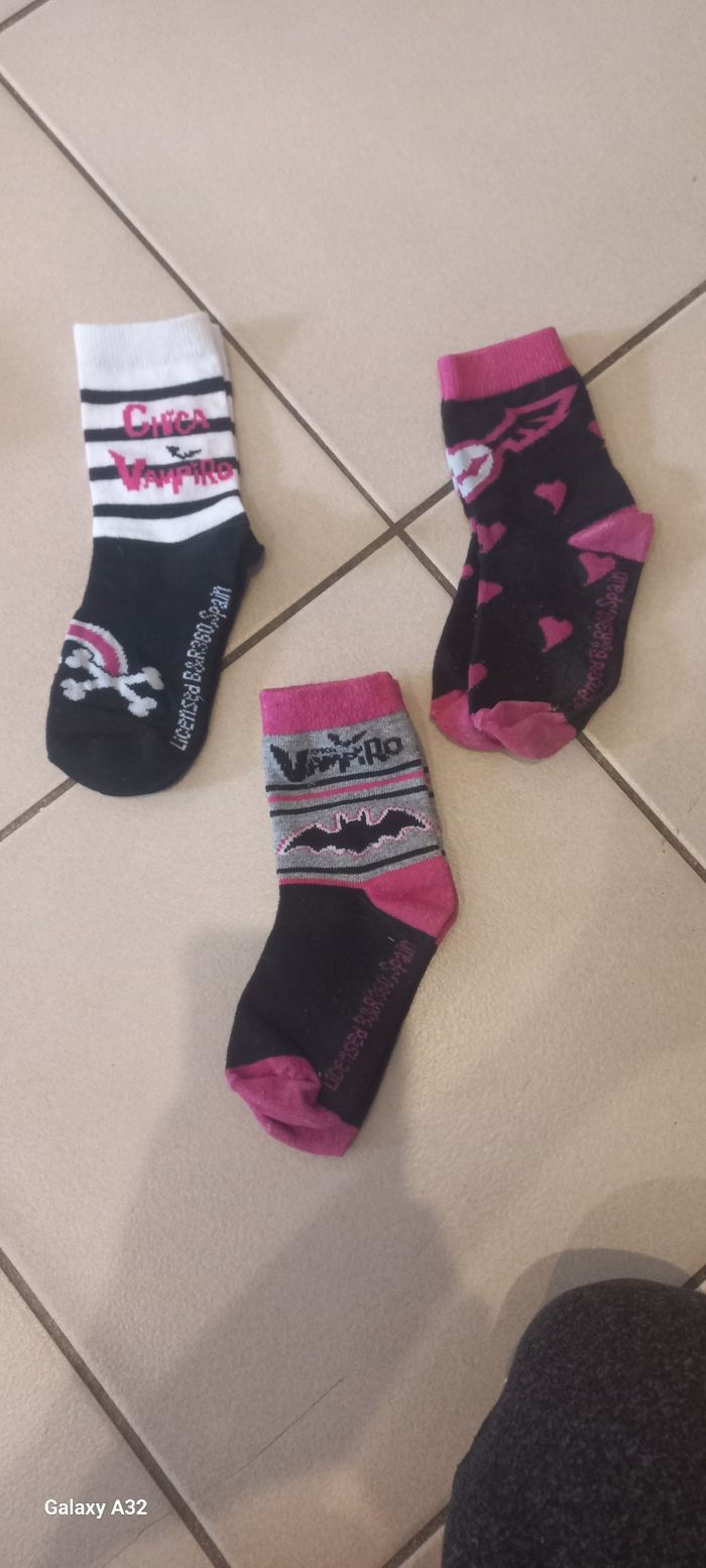 Chaussette chica vampiro 27-30