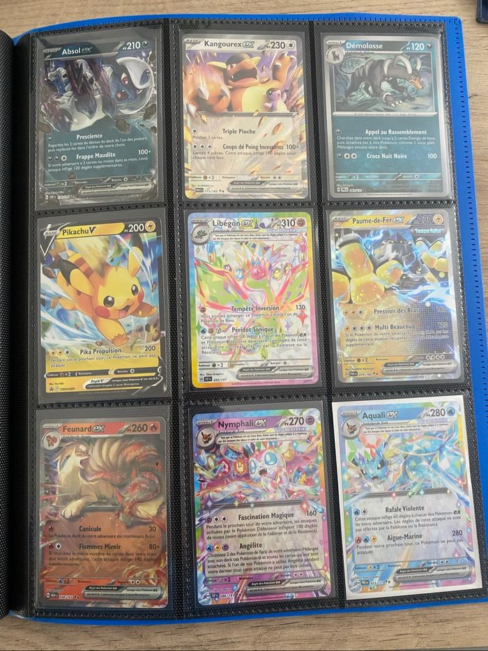Lot de cartes Différentes Séries.