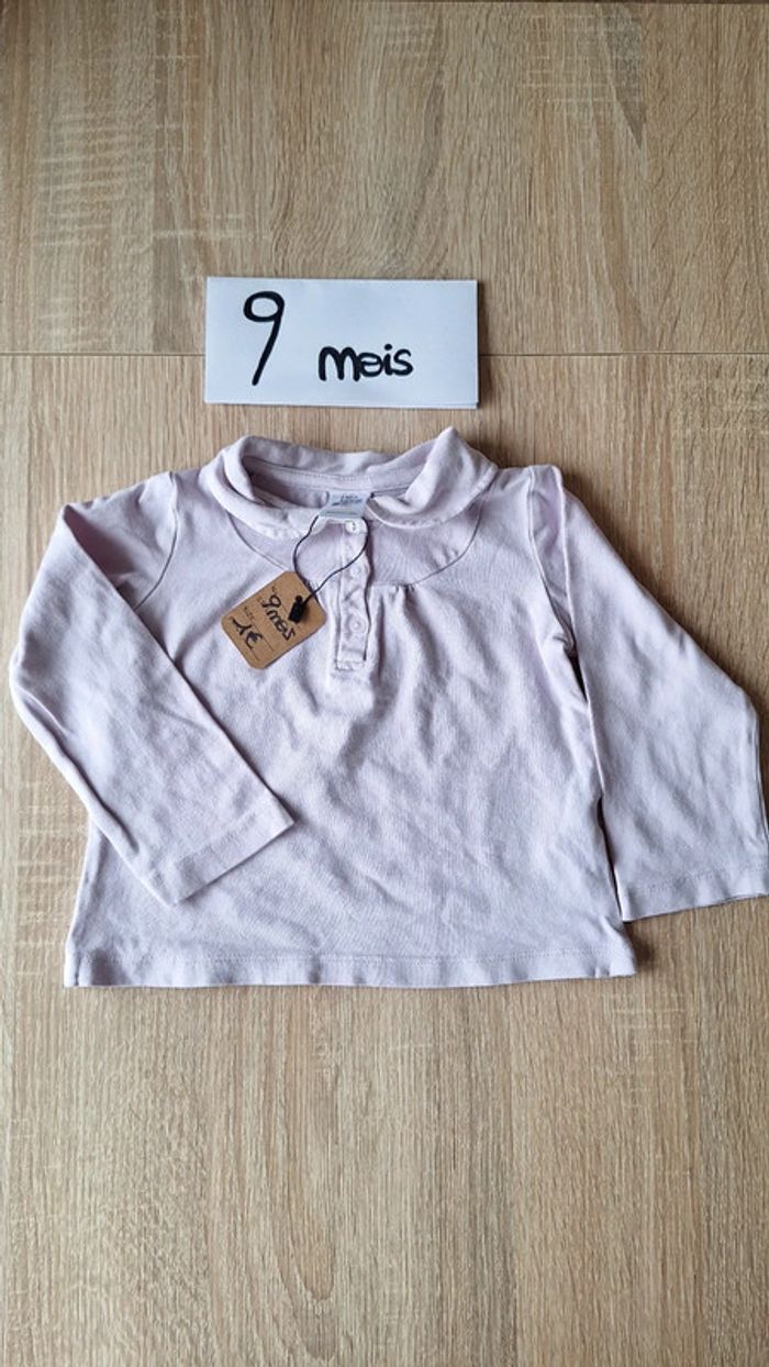 🌜T-shirt col roulé 9 mois. #lunaGL9mois🌛