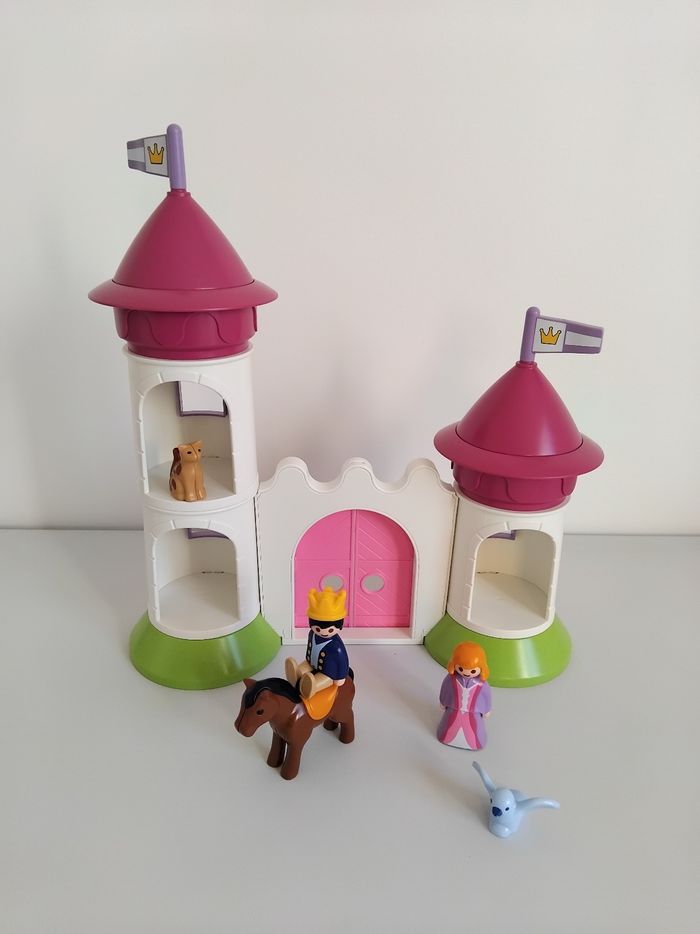 PLAYMOBIL 123 Château de Princesse 9389 Complet 👸🤴 - photo numéro 3