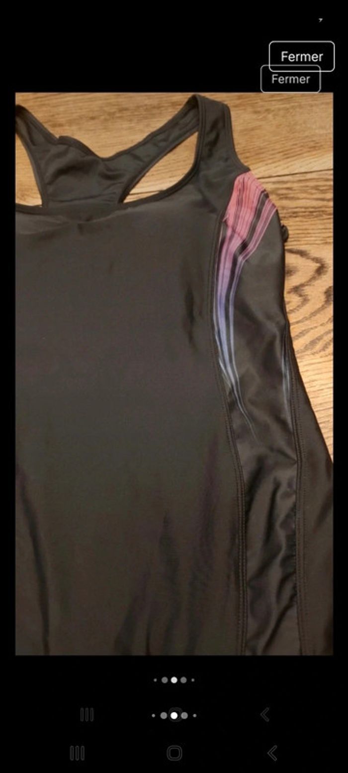 Maillot de bain Panther taille 40 noir et violet - photo numéro 11