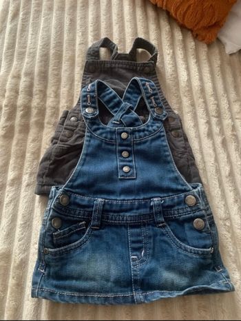 Lot de robes en taille 1 mois