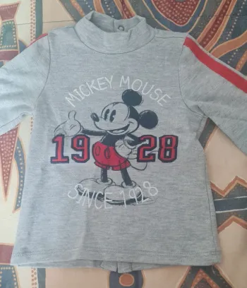 T-shirt manches longues Mickey