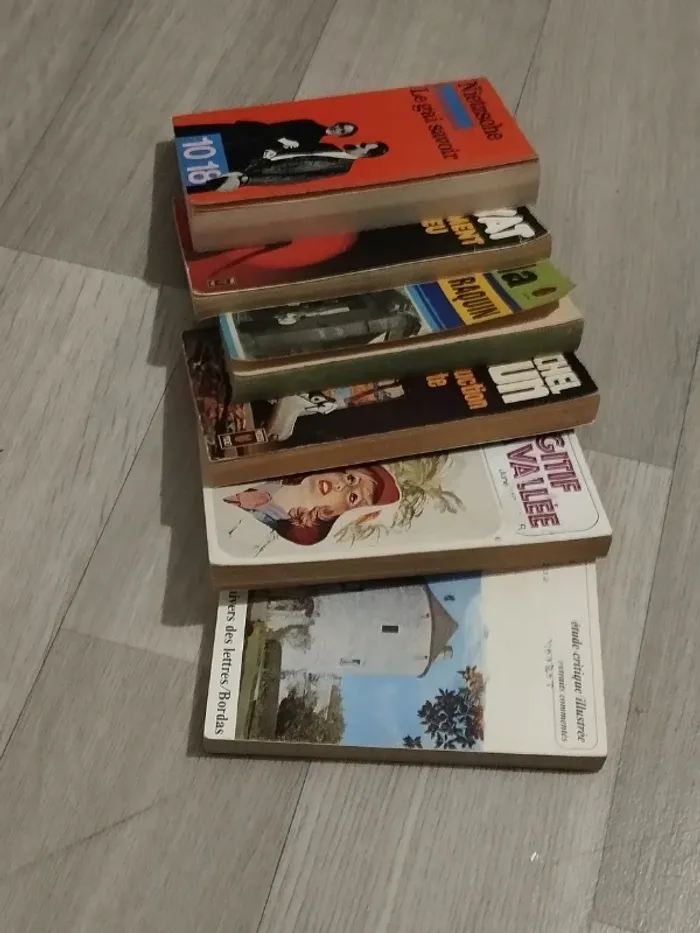Lot de 6 livres années 70 en bons états L084 - photo numéro 3
