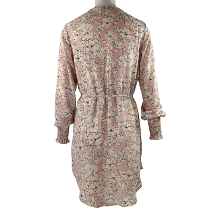 Robe fluide fleurie - Vila - Taille 36  A1116 - photo numéro 3