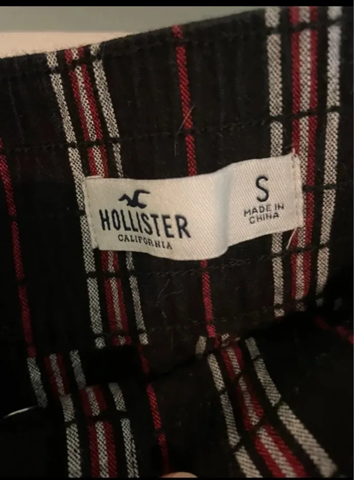 Pantalon rayé noir Hollister taille S - photo numéro 4