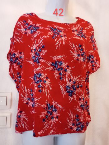 Blouse été longueur dos femme 42