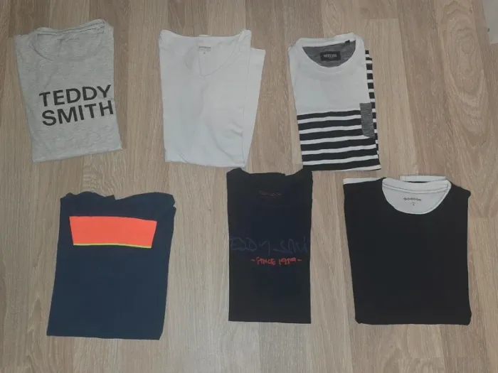 Lot de 6 hauts, taille S