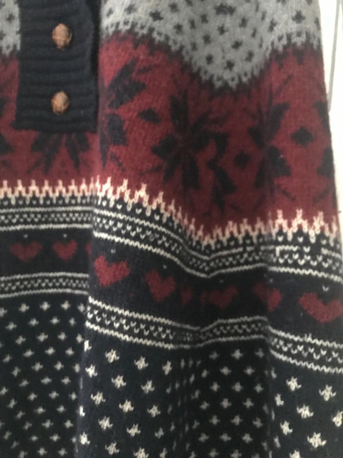 Poncho noël 🎄 maille M Avant Première - photo numéro 7