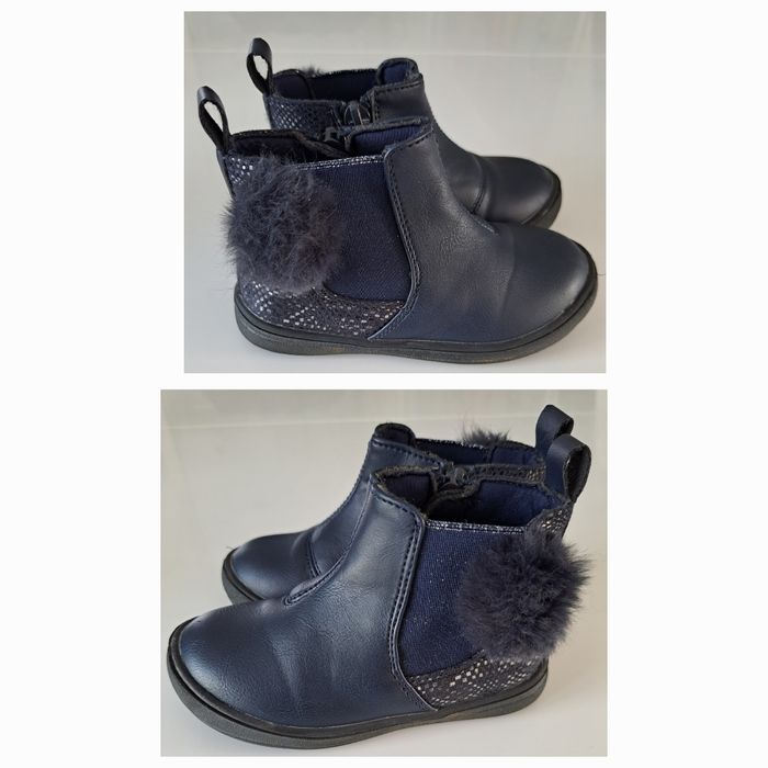 Lot de 2 bottines fille Gemo p.22 TBE - photo numéro 2
