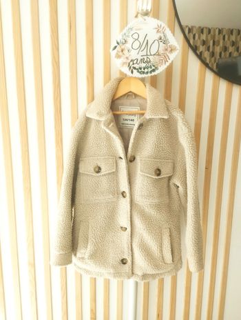 Manteau teddy 8/10ans page one young