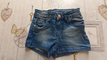 Short bleu en jean