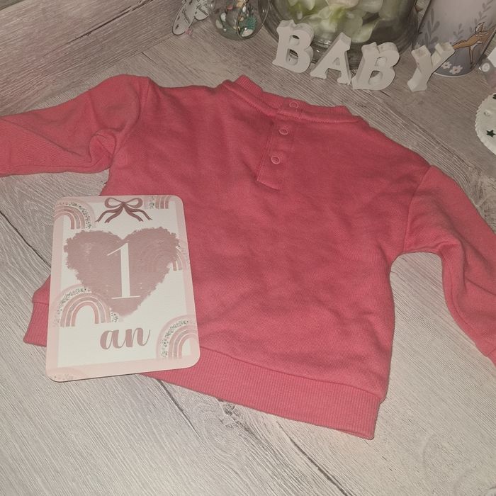 Sweat bébé fille 12 mois kiabi - photo numéro 4