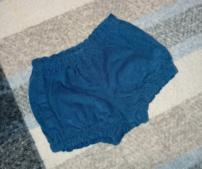 Short en velours côtelé mixte 3 mois - photo numéro 2