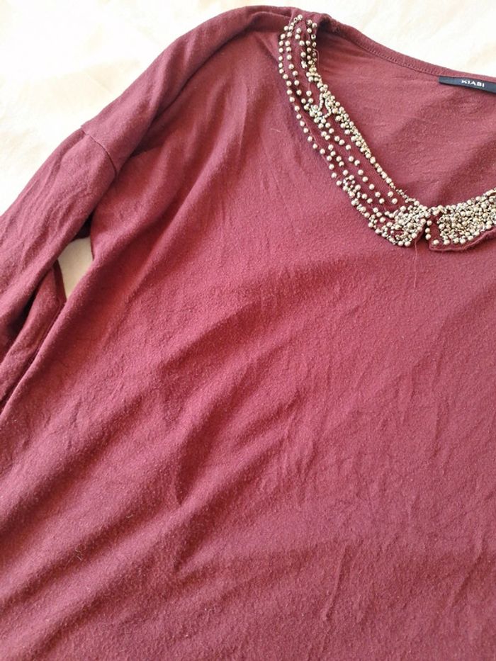 Tee-shirt  manche 3/4 - photo numéro 3