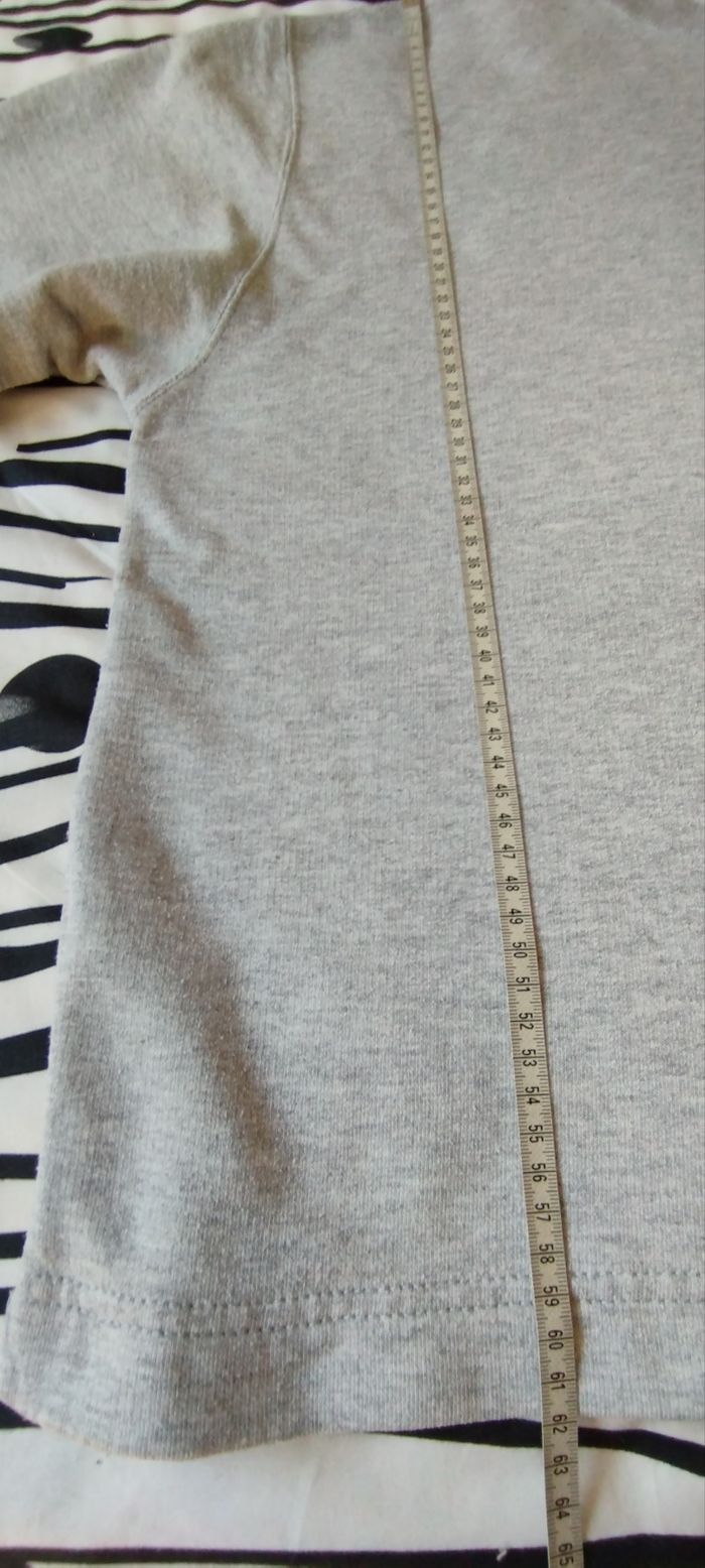Sweat vintage gris Taille L - photo numéro 6