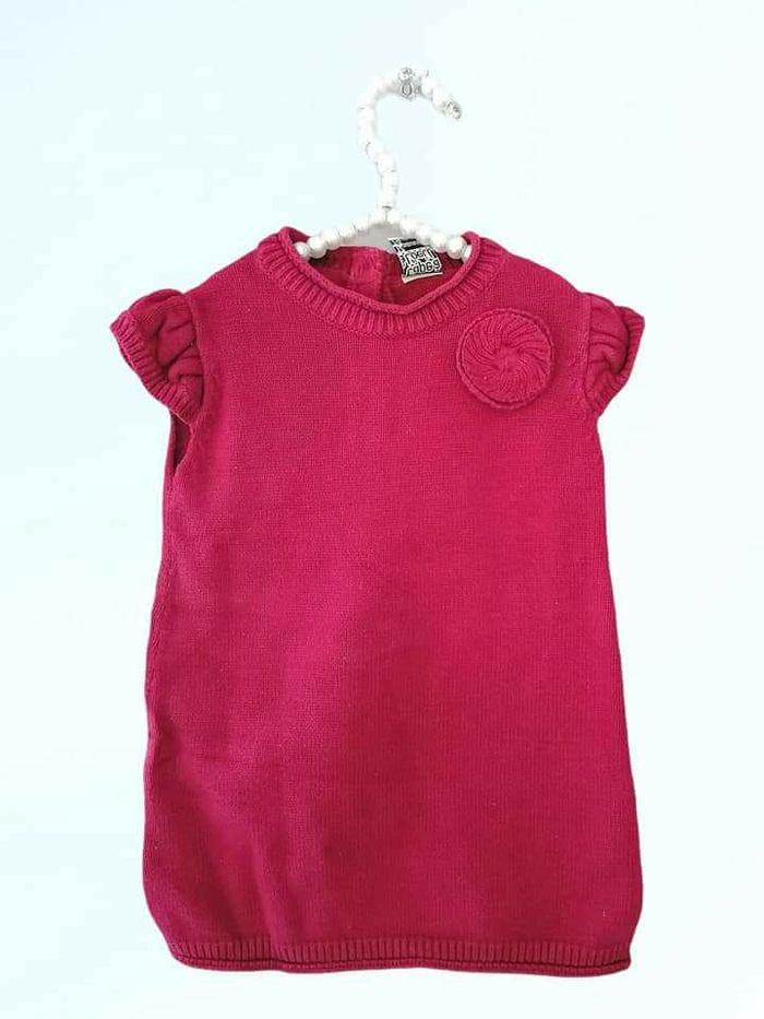 12 mois bébé fille robe hiver tape à l'oeil