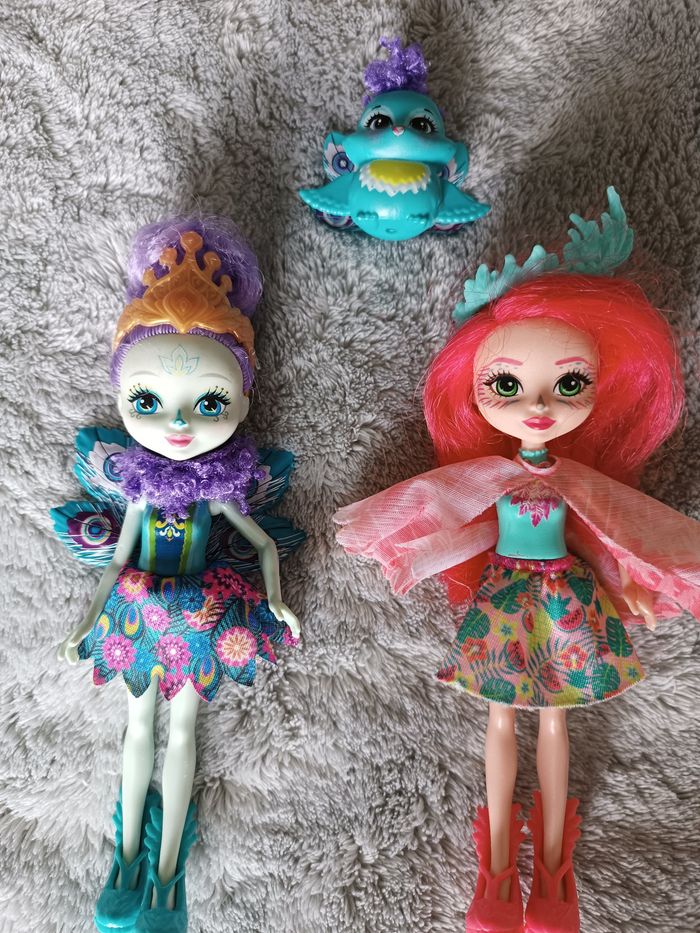 Lot de 2 poupées Enchantimals sirènes + animal - photo numéro 6