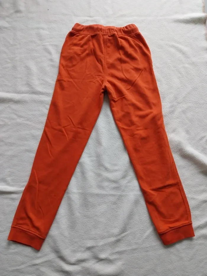 Bas jogging leger orange/brique T12A - photo numéro 6