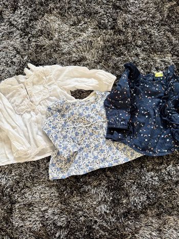 Lot de 3 t-shirts manches longues