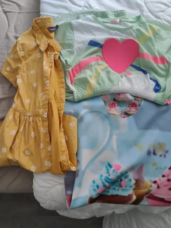 3 robes été 8 ans