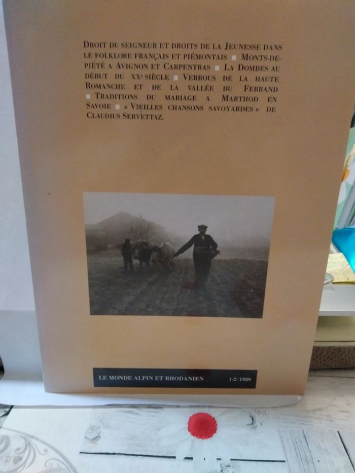 Le monde alpin et rhodanien