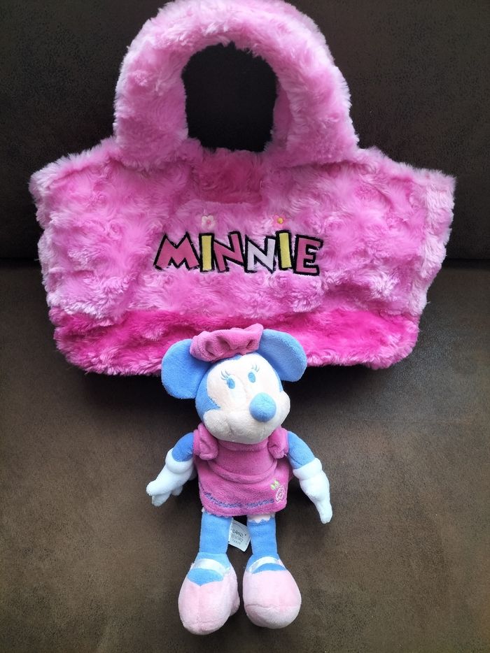Sac et peluche minnie - photo numéro 2