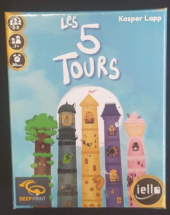 Les 5 Tours - Jeu de société sous emballage - Prix Ferme