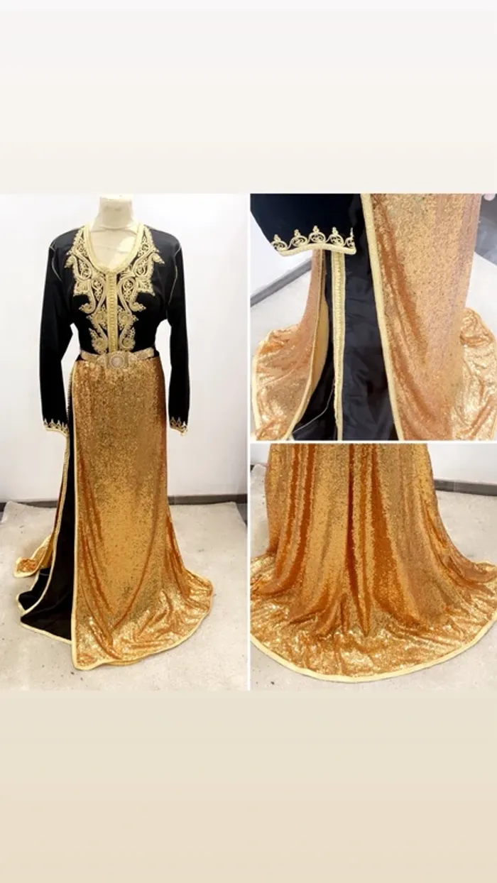 Très joli caftan brodé