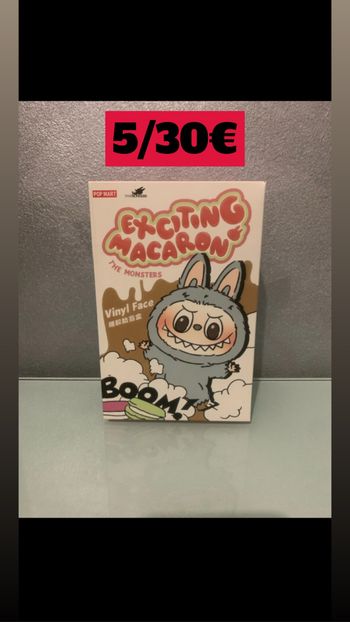 Labubu exciting macaron