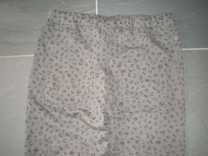 Pantalon legging fille 14 ans neuf motif léopard - photo numéro 4