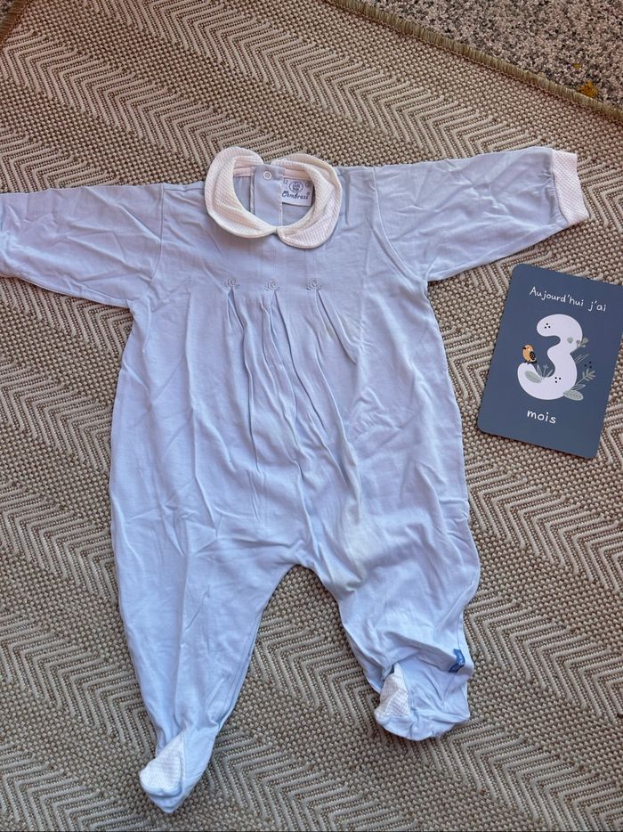 Lot pyjama mixte 3 mois - photo numéro 4