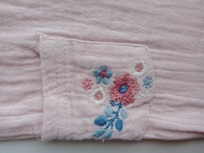 Combinaison 6 mois en gaze de coton - photo numéro 2