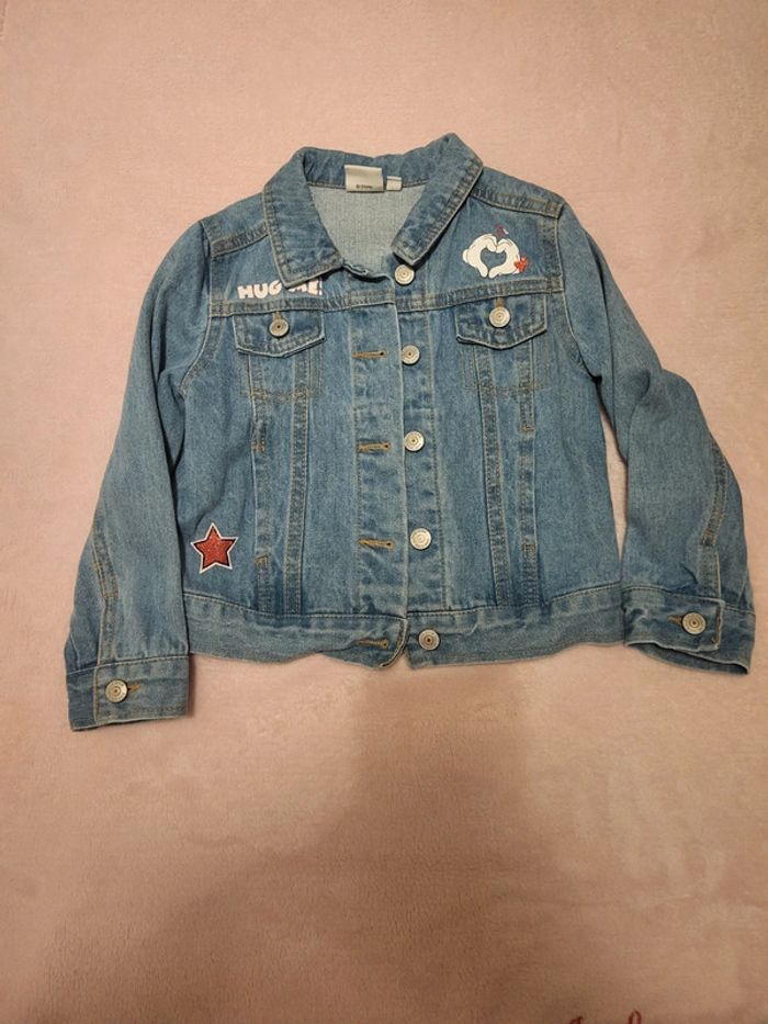 Veste en jean Minnie