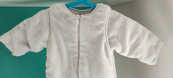 Turbulette polaire grise