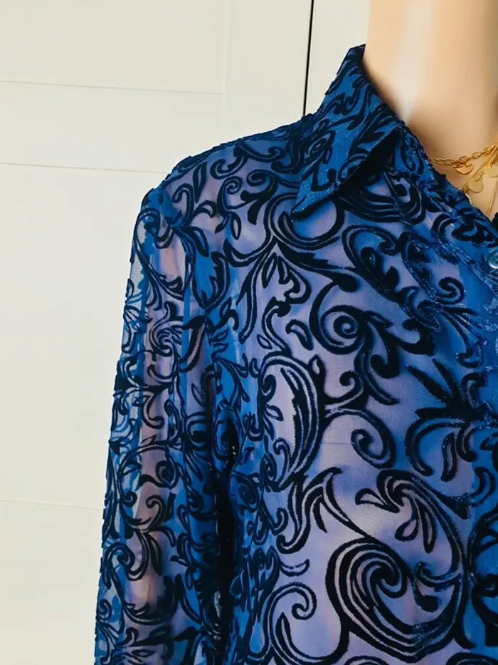 Blouse transparente Vintage - photo numéro 3