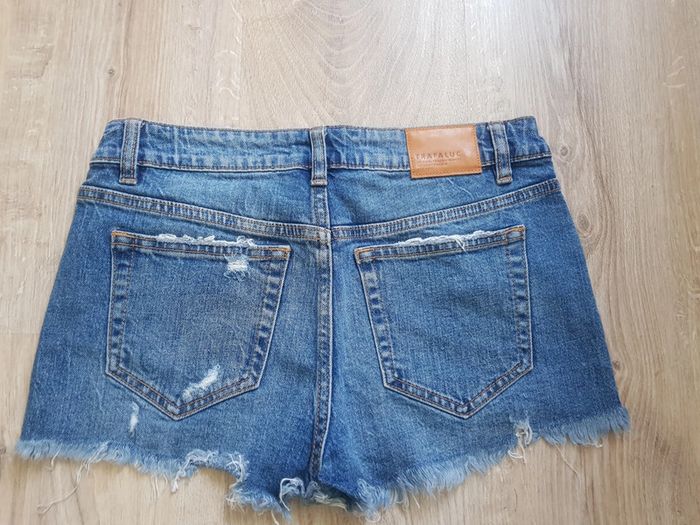Short en jean femme Zara - photo numéro 2